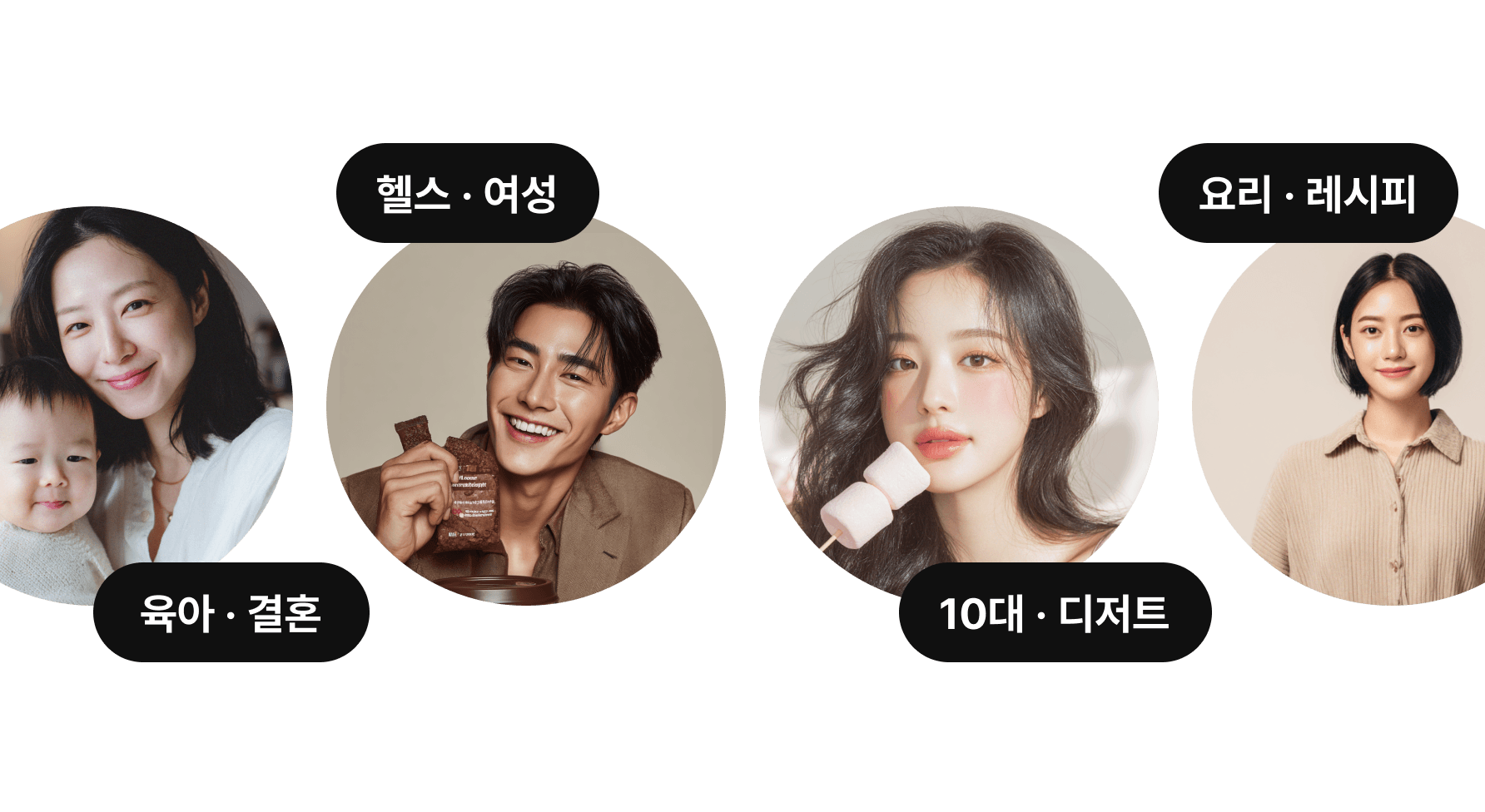 타겟에 맞는 크리에이터 매칭